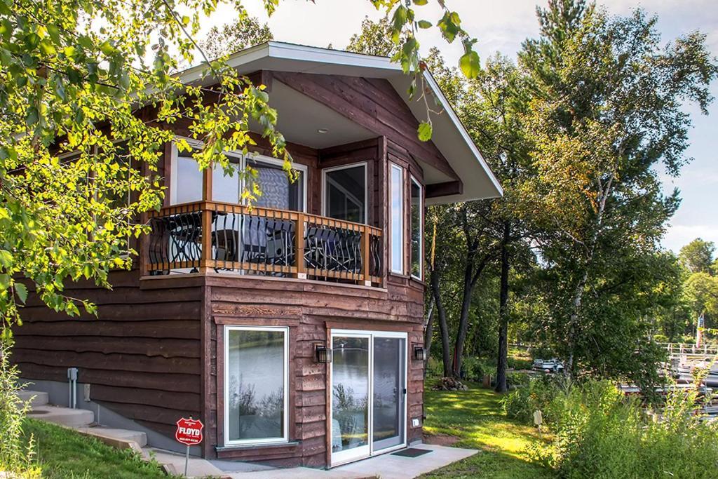 Lakefront Brainerd Cabin - Great Rice Lake Fishing Villa Exterior photo