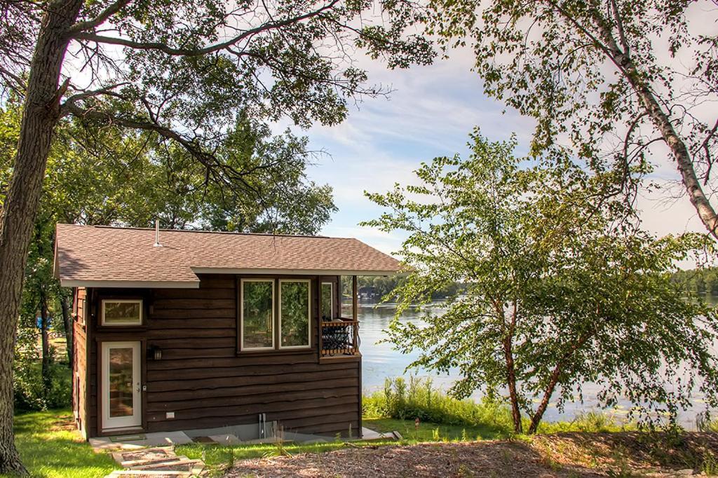 Lakefront Brainerd Cabin - Great Rice Lake Fishing Villa Exterior photo